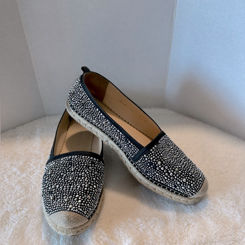 Stuart Weitzman Rockon Espadrilles -studded shoes
